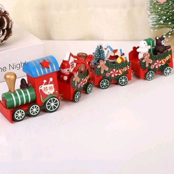 Mini Wood Toy Train - Picture 9 of 10